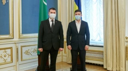 Зеленский принял верительные грамоты у посла Туркменистана: пригласил Бердымухамедова в Украину