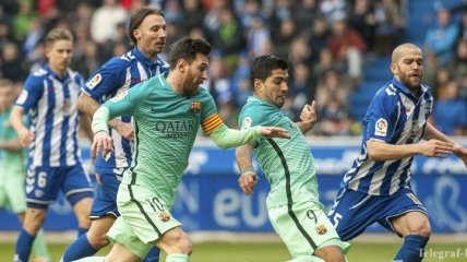 "Барселона" разгромила "Алавес", забив 6 безответных мячей