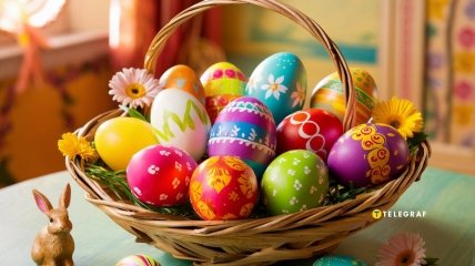 Крашеные яйца - обязательный атрибут Пасхи