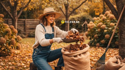 Помните, что листья нельзя сжигать