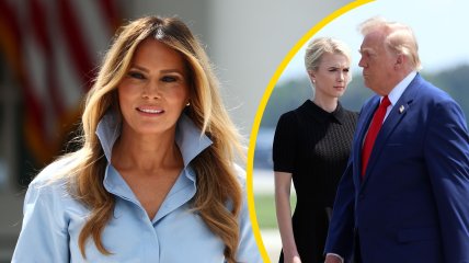 Мелания Трамп вернулась в Белый дом