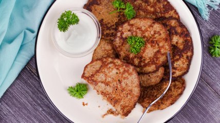 Печеночные оладьи