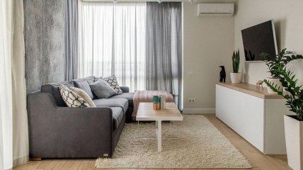 50 оттенков серого: потрясающая квартира с интересным дизайном (Фото)