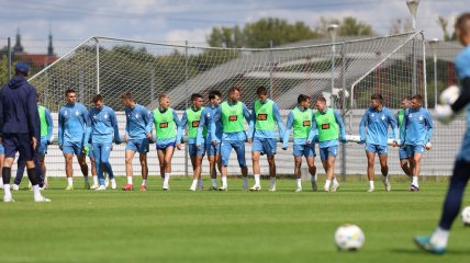 "Динамівці" готуються до гри