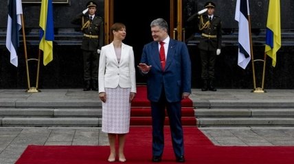 Президент Эстонии поддержала Украину и Грузию