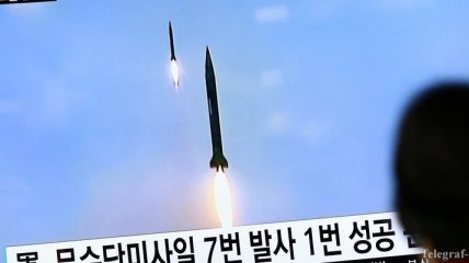 Баллистическая ракета КНДР упала в воды Японии