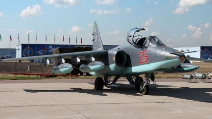 В РФ разбился самолет Су-25