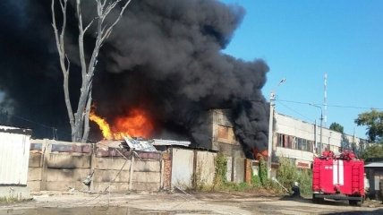 Пожар в "Институте стекловолокна" под Киевом локализован