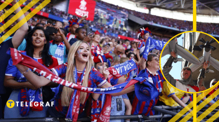 Болельщики лондонского клуба Crystal Palace