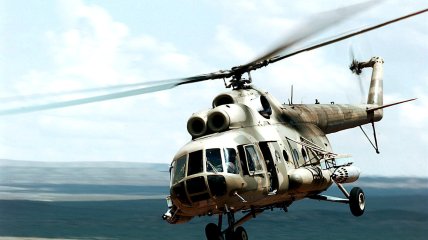 В Ульяновской области упал вертолет Ми-8