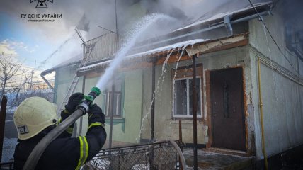 Пожежа на Львівщині закінчилась трагедією