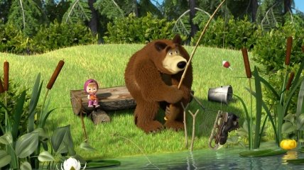 Раскраски для детей: Маша и Медведь