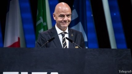 Инфантино переизбран на должность президента ФИФА