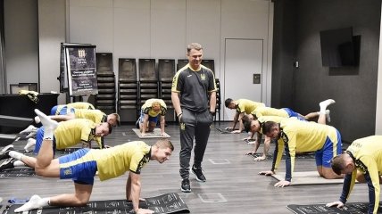 Тренування збірної України