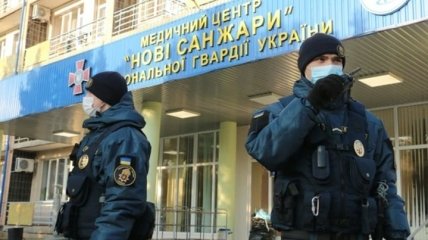 Эвакуированным украинцам в Новых Санжарах проведут повторный тест на коронавирус