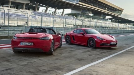 Porsche представила модели Cayman и Boxster в модификации GTS