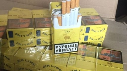 В Одессе выявлена большая партия контрафактных сигарет