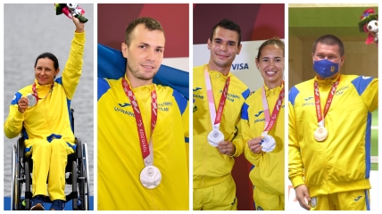 Украинские паралимпийцы выиграли 4 награды 4 сентября