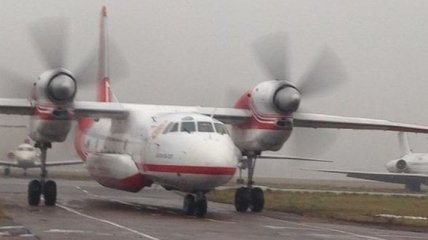 Пожарный самолет Ан32П возвращается в Украину из Черногории