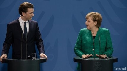 Курц и Меркель достигли согласия по миграционному кризису