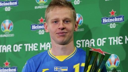 Стали известны лучший игрок и Лев матча Швеция - Украина на Евро-2020