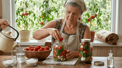 Консервация помидоров