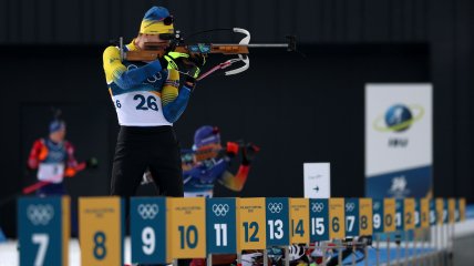 Биатлон на Олимпиаде в Италии