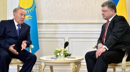 Порошенко и Назарбаев в Киеве встретятся с представителями СМИ