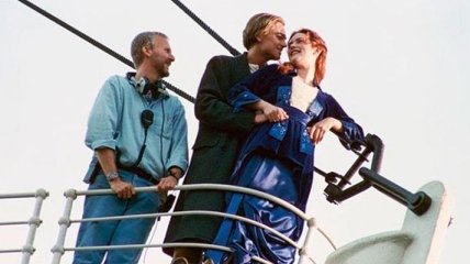 Закадровые фото съемок "Титаника" (Фотогалерея)