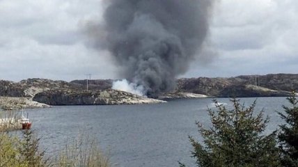 В Норвегии разбился вертолет, 14 человек погибло