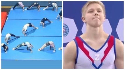 Российские спортсмены в последнее время полюбили символ войны