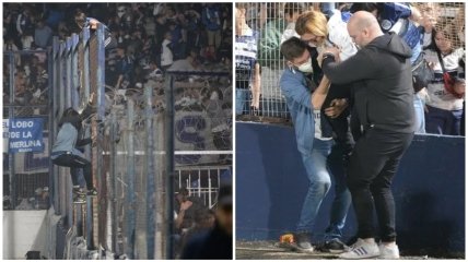 Уболівальники постраждали на матчі в Аргентині
