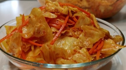 Капуста по-корейски в домашних условиях - рецепт
