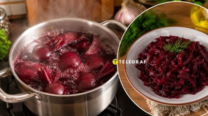 Вареная свекла