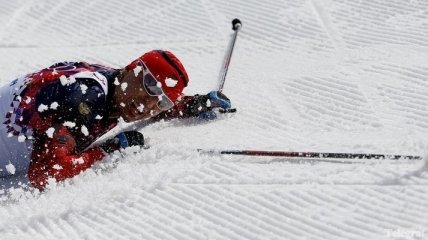 Российские лыжники берут все медали в мужском марафоне на Олимпиаде