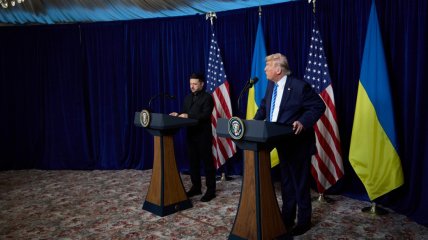 Володимир Зеленський та Дональд Трамп