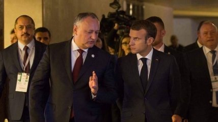 Додон предложил привлечь Францию к урегулированию конфликта в Приднестровье
