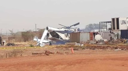 В Африке упал вертолет ООН: есть погибшие