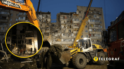 Вместо квартир осталась дыра