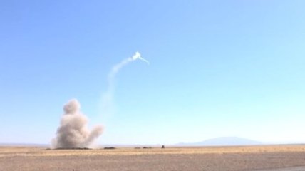 Появилось видео испытания зенитно-ракетного комплекса "Печора" 