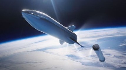 Илон Маск показал корабль Starship для полета на Марс (Видео)