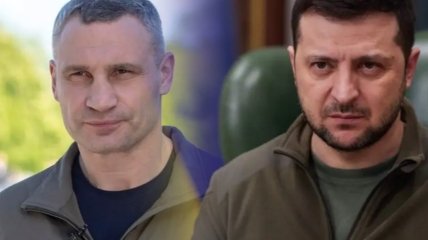 Віталій Кличко та Володимир Зеленський