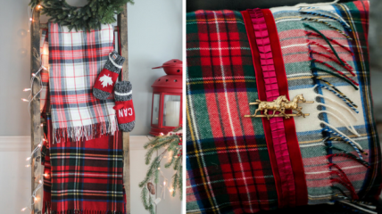 Как сшить красивые подушки из пледа или шарфа к Новому году: простой мастер-класс