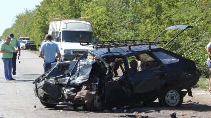 В Запорожской области в ДТП погибло 2 человека, 4-травмированы