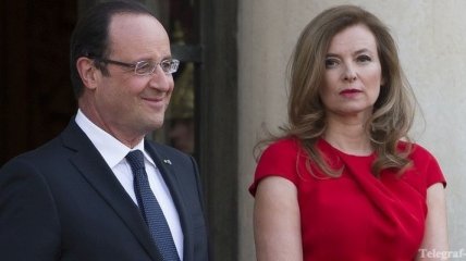 Франсуа Олланд заявил, что его жена "отдыхает и восстанавливается"