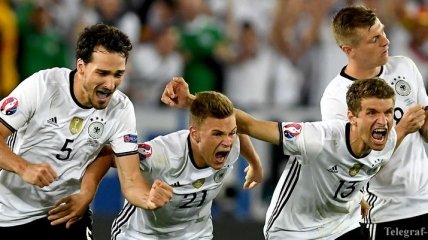 Результат матча Германия - Италия 1:1 (6:5 по пенальти) на Евро-2016