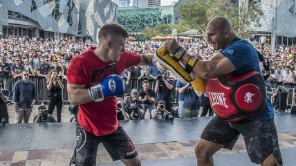 UFC 234: дуэли взглядов главных боев (Видео)