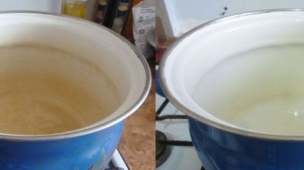 Як відмити емальовану каструлю