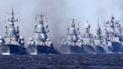 Російський чорноморський флот розпочав навчання в Чорному морі