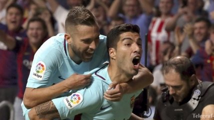 Суарес спас "Барселону от поражения в матче с "Атлетико"